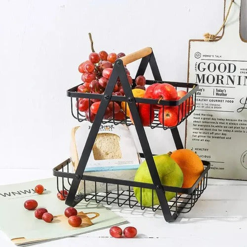 FreshNest™ – Frutero de 2 Niveles